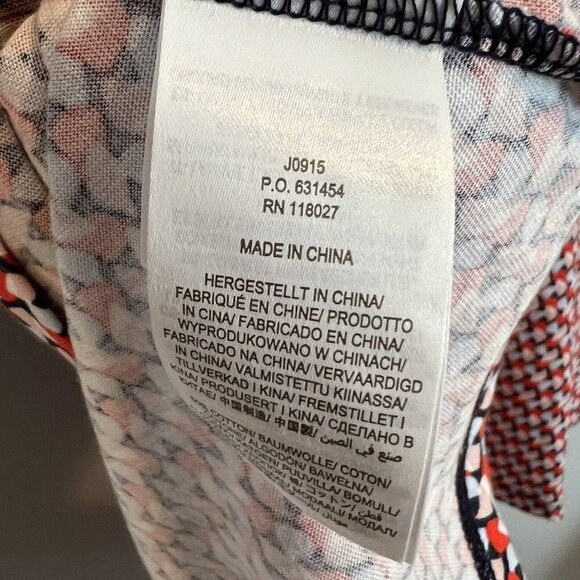 Boden Jersey Shirt Dress Cap Sleeve Buttoned Bodice US Size 4, UK size 8 - Picture 7 of 9